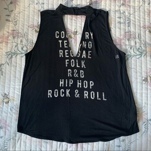 Express cut out music tank